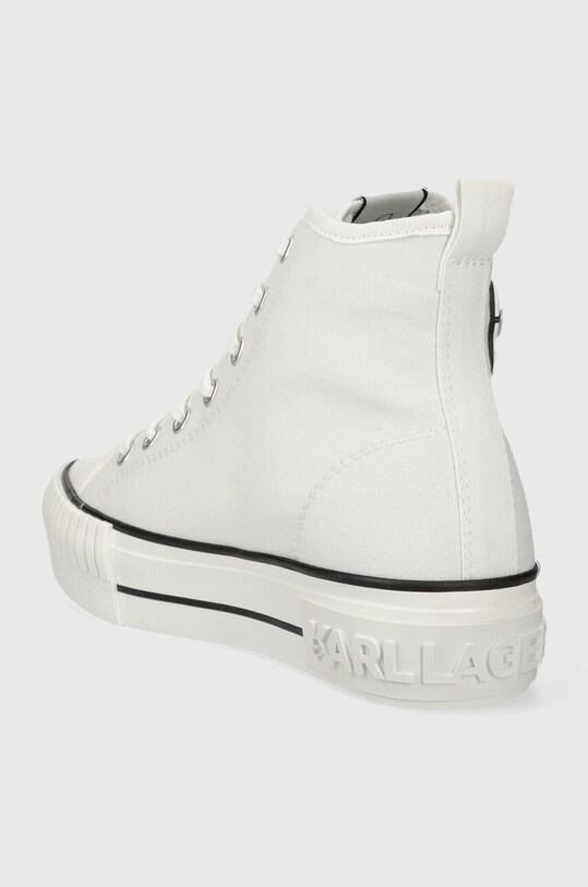 Obuwie Karl Lagerfeld trampki KAMPUS MAX NFT KL60444.911 biały
