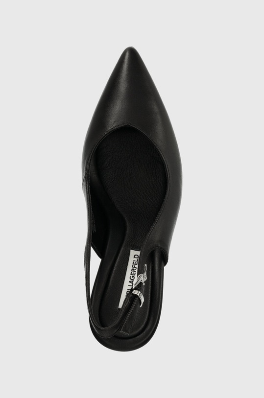 Kožené lodičky Karl Lagerfeld PREMIERE 90 čierna KL33524.000