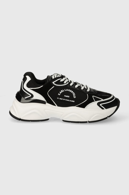 Tenisky Karl Lagerfeld KOMET přírodní kůže černá KL65638.400