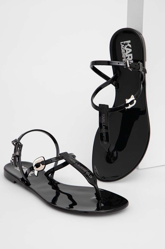 Сандалии Karl Lagerfeld JELLY венский чёрный KL80002N.V00