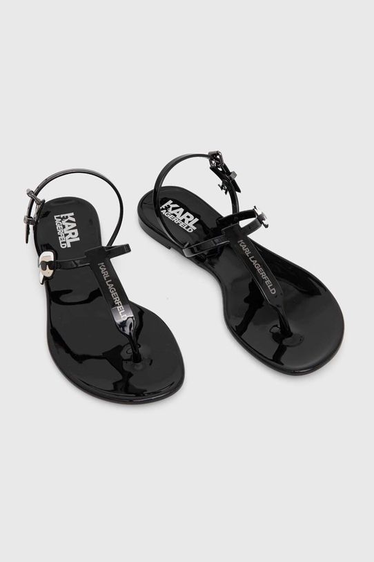 Sandale Karl Lagerfeld JELLY KL80002N.V00 crna SS24
