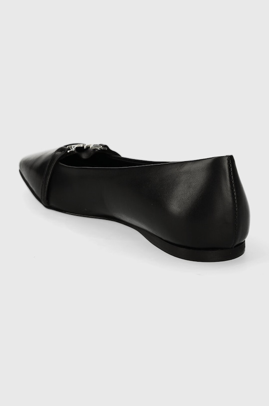 Взуття Шкіряні балетки Karl Lagerfeld KONNIE KL40180.00S чорний