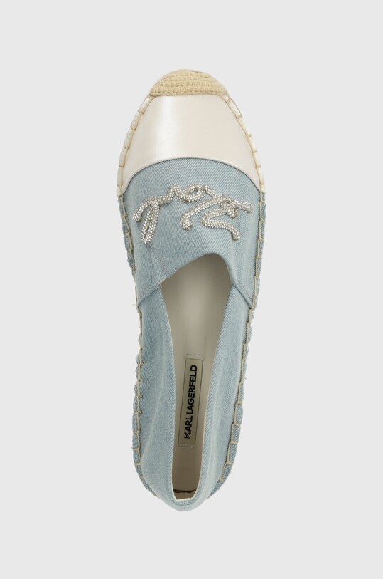 Karl Lagerfeld espadrillas KAMINI DUO blu KL81110D.DLB