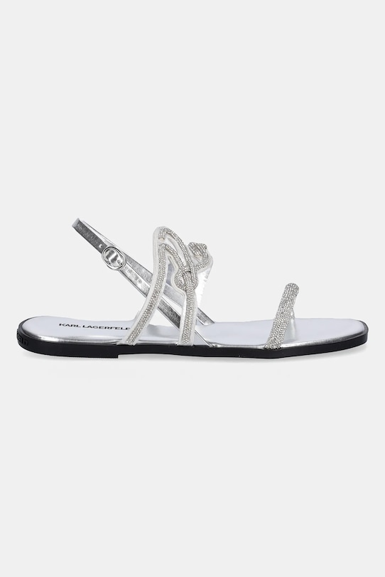 Сандалі Karl Lagerfeld OLYMPIA KL87425.GSL срібний SS24