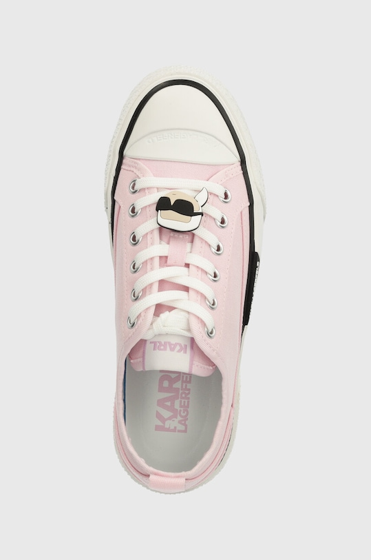 Karl Lagerfeld tenisówki KAMPUS MAX III różowy KL60611.9VP