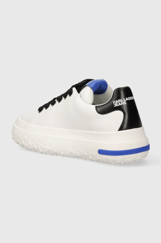 Obuwie Karl Lagerfeld Jeans sneakersy skórzane KLJ KUP KLJ64820.011 biały