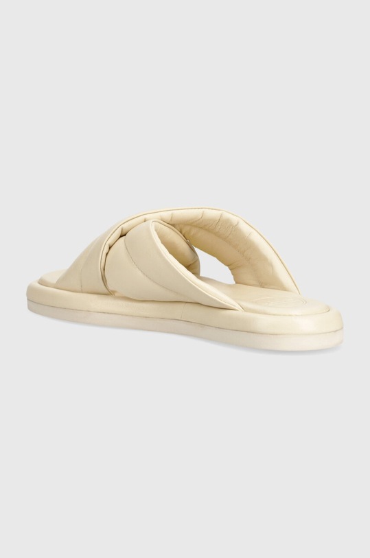 Obuwie Gant klapki skórzane Clareha 28561578.G125 beżowy