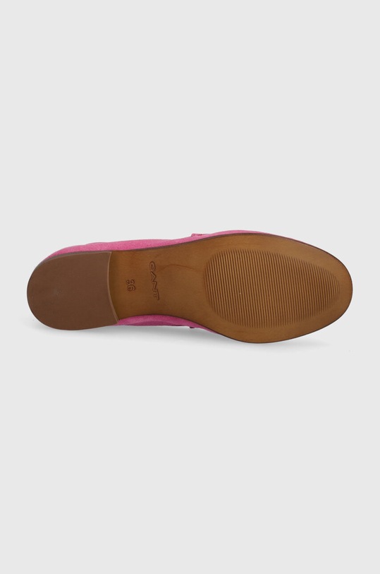 Gant mocasini din piele intoarsa Kellie 28573566.G597 roz