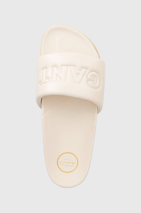 Gant klapki skórzane Mardale beżowy 28591596.G125