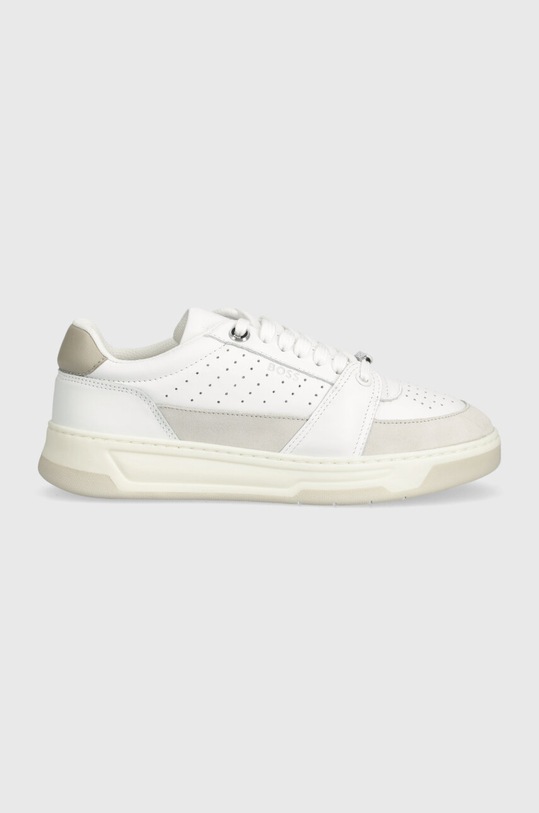 BOSS sneakers din piele Baltimore piele întoarsă alb 50517252.120