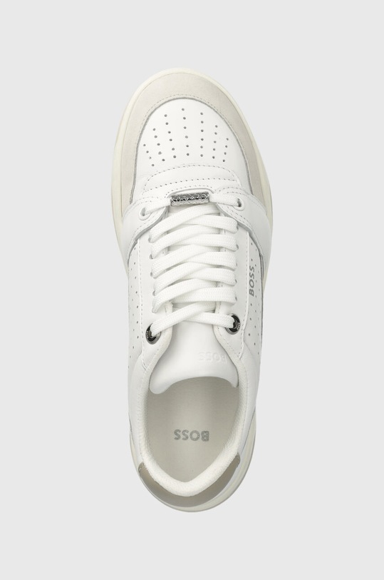 BOSS sneakersy skórzane Baltimore biały 50517252.120