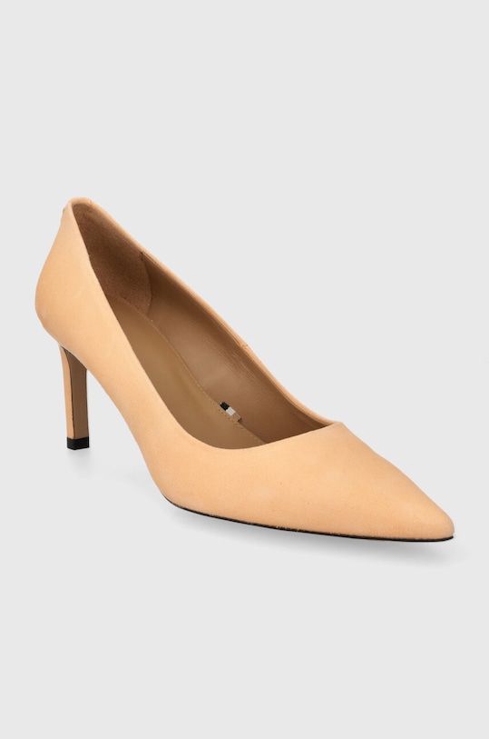 BOSS tocuri din piele intoarsa Janet 50498810.690 portocaliu SS24