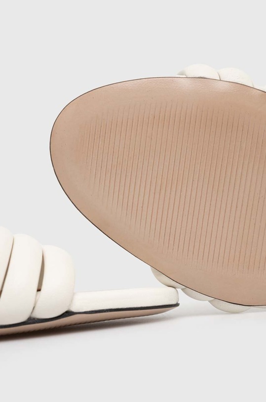 BOSS sandale de piele Janet 50516304.118 alb