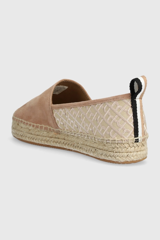 Încălțăminte BOSS espadrile din piele intoarsa Madeira 50516701.235 bej