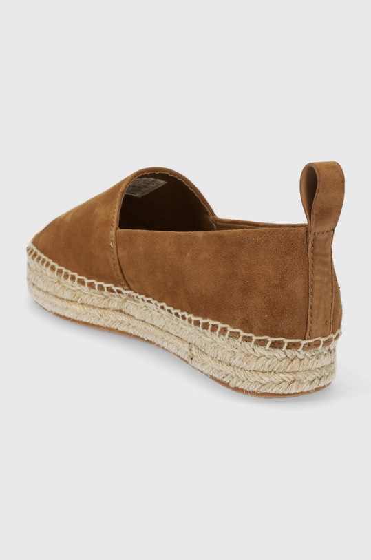 Cipők BOSS espadrilles velúrból Madeira 50517280.236 bézs