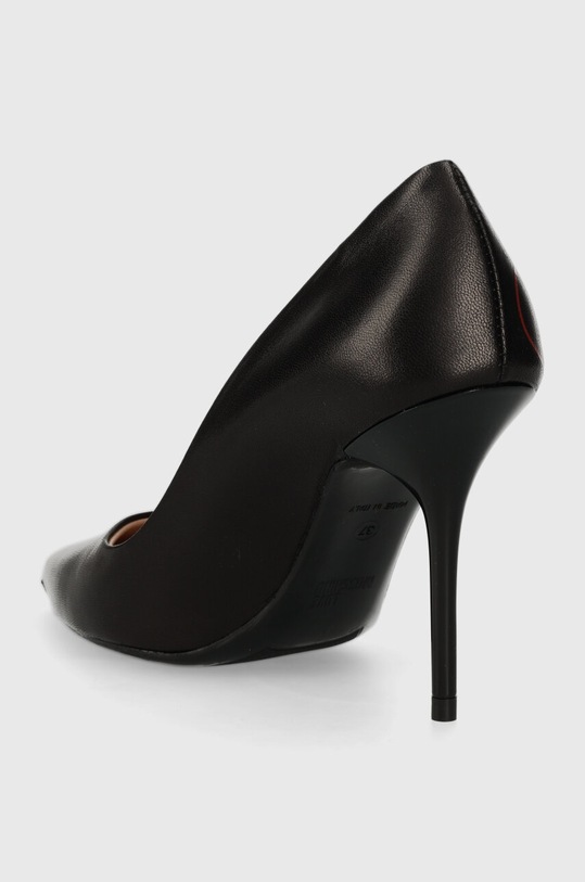 Boty Kožené lodičky Love Moschino JA10409G1IIE0000 černá