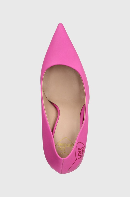 Δερμάτινες γόβες Love Moschino 0 ροζ JA10409G1IIE0604