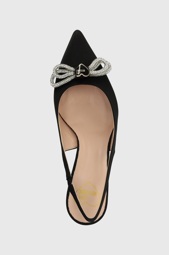 Love Moschino szpilki czarny JA10487G1IJO0000