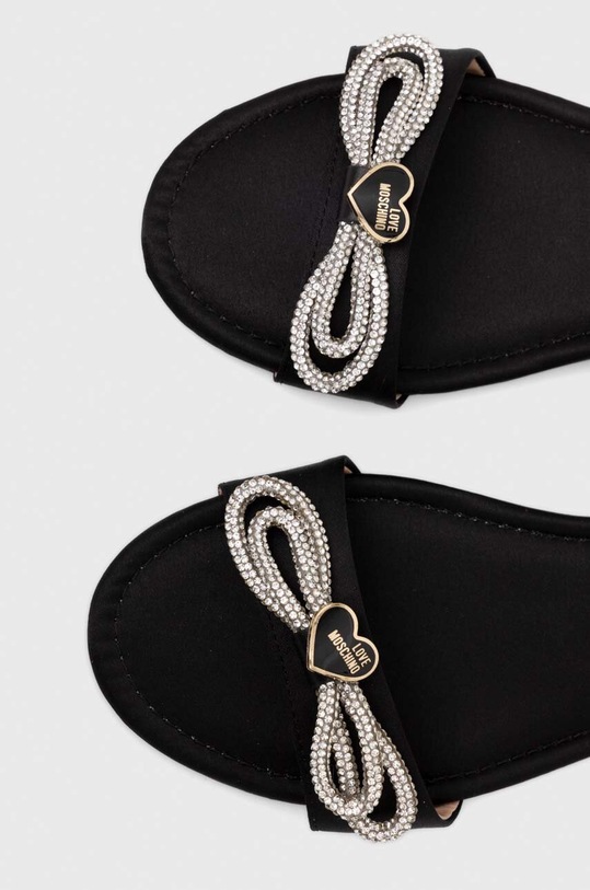 Încălțăminte Love Moschino sandale JA16181G1IJO0000 negru
