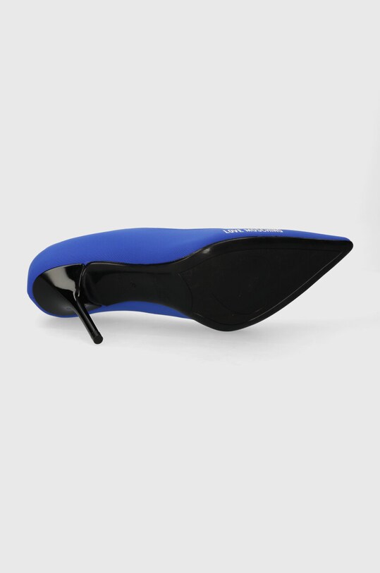 Love Moschino szpilki JA10089G1IIM0715 niebieski