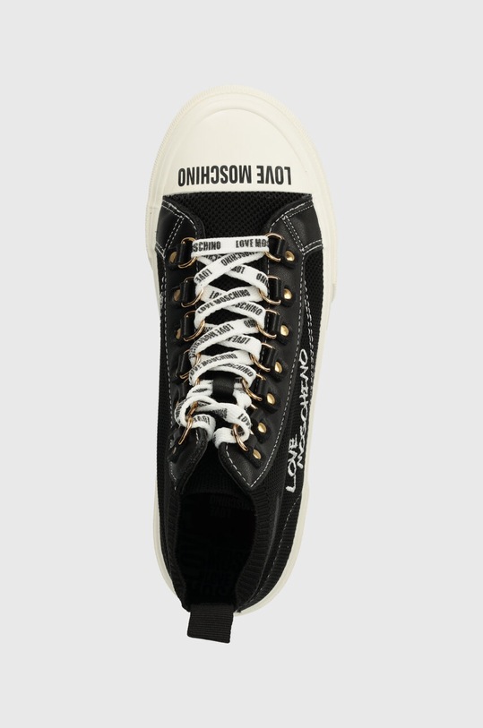 Πάνινα παπούτσια Love Moschino Ozweego 0 μαύρο JA15142G1IIY000A