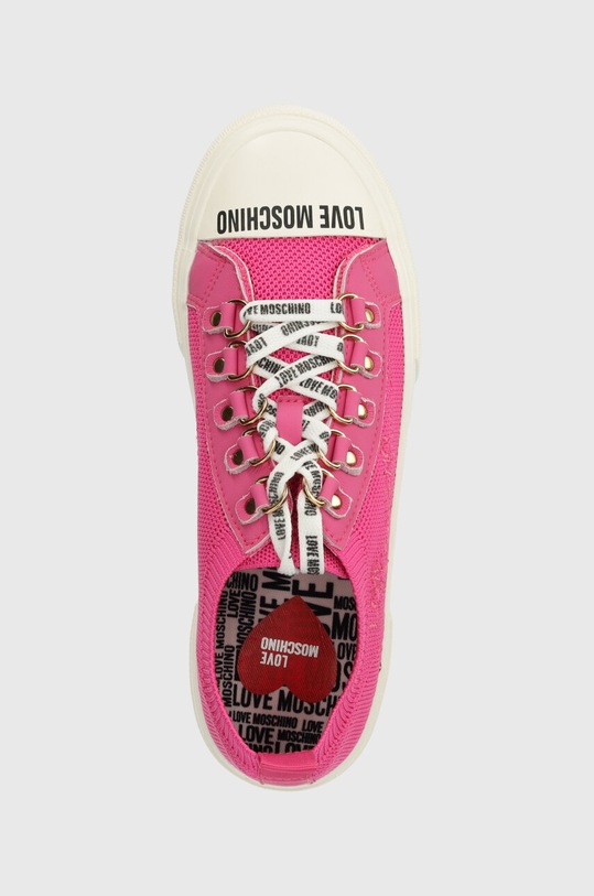 Кеди Love Moschino рожевий JA15152G1IIY0604