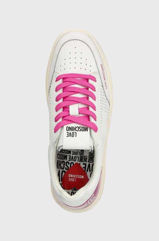 Love Moschino sneakers alb JA15274G1IJC410B