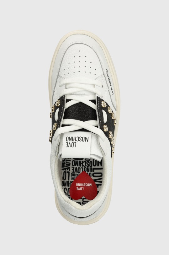 Love Moschino sneakers alb JA15284G1IJC510A