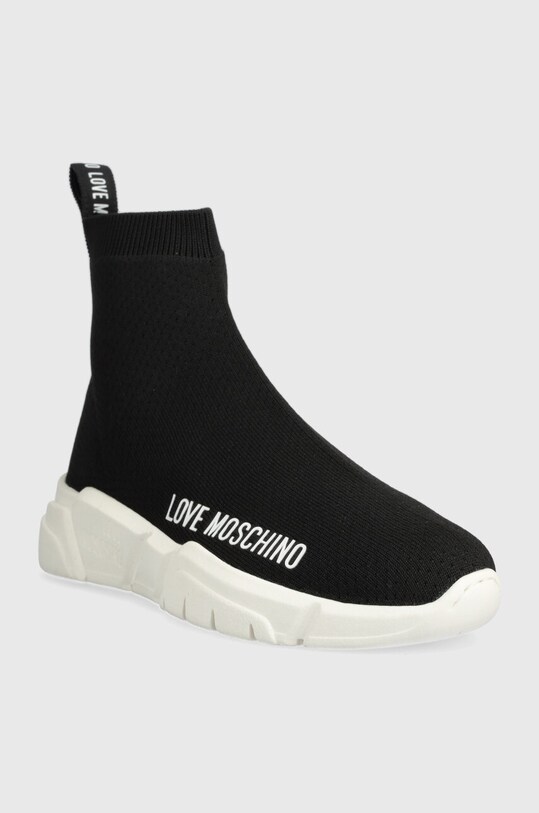 Love Moschino sneakers JA15263G1IIZ500A negru SS24