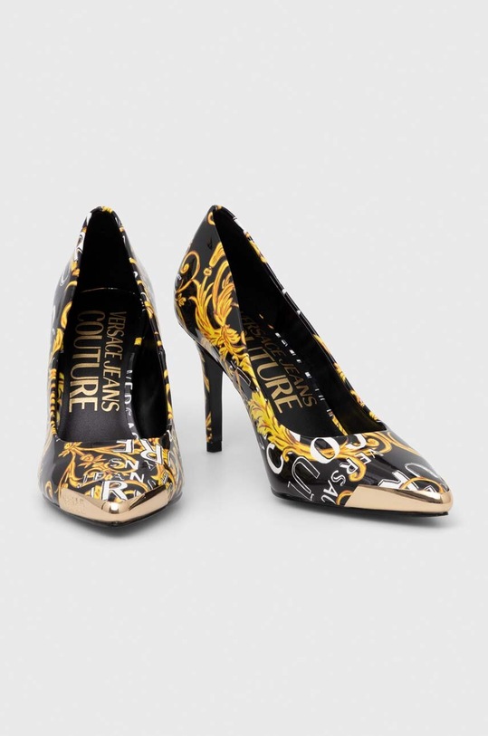 Versace Jeans Couture szpilki Scarlett 76VA3S50.ZS366.G89 czarny SS24