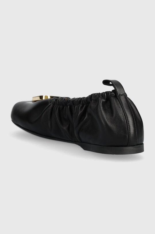 Обувь Кожаные балетки JW Anderson Ballerina ANW42053A.999 чёрный