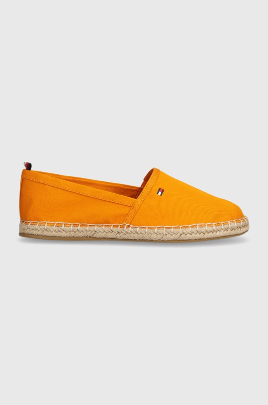 Еспадрилі Tommy Hilfiger BASIC TOMMY FLAT ESPADRILLE віденський помаранчевий FW0FW06497