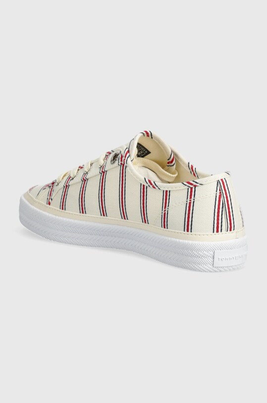 Obuwie Tommy Hilfiger tenisówki VULC CANVAS SNEAKER SHIRTING FW0FW07672 beżowy