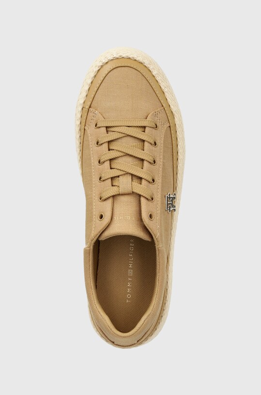 Tenisky Tommy Hilfiger VULC béžová FW0FW07673
