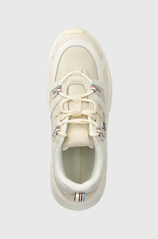 Tommy Hilfiger sneakers FASHION CHUNKY RUNNER STRIPES bej FW0FW07674