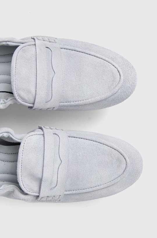 Tommy Hilfiger mokasyny zamszowe TH SUEDE MOCCASIN niebieski FW0FW07714