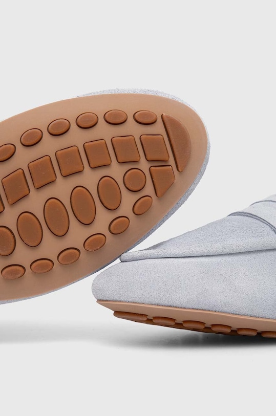 Tommy Hilfiger mokasyny zamszowe TH SUEDE MOCCASIN FW0FW07714 niebieski