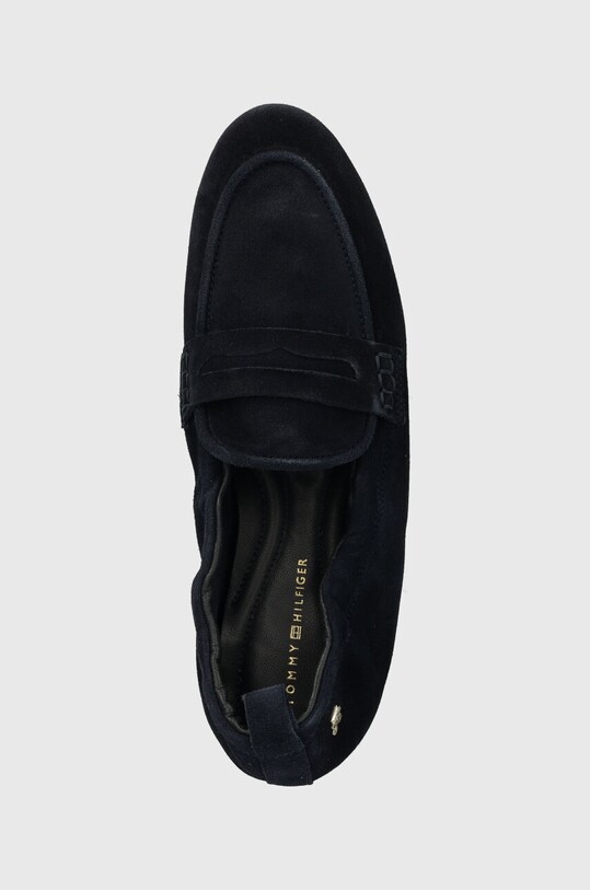 Замшеві мокасини Tommy Hilfiger TH SUEDE MOCCASIN темно-синій FW0FW07714