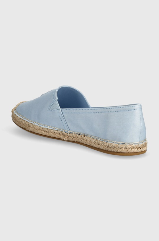 Obuwie Tommy Hilfiger espadryle EMBROIDERED FLAT ESPADRILLE FW0FW07721 niebieski