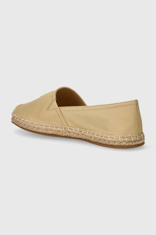 Boty Espadrilky Tommy Hilfiger EMBROIDERED FLAT ESPADRILLE FW0FW07721 béžová