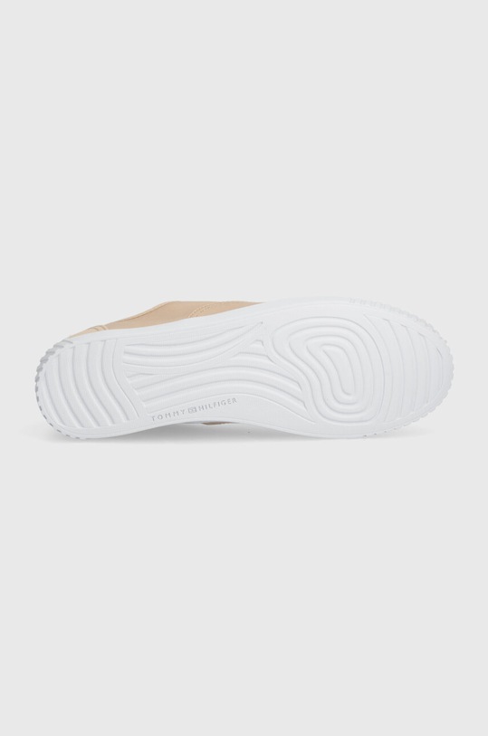 Tommy Hilfiger tenisi CANVAS LACE UP SNEAKER FW0FW07805 bej