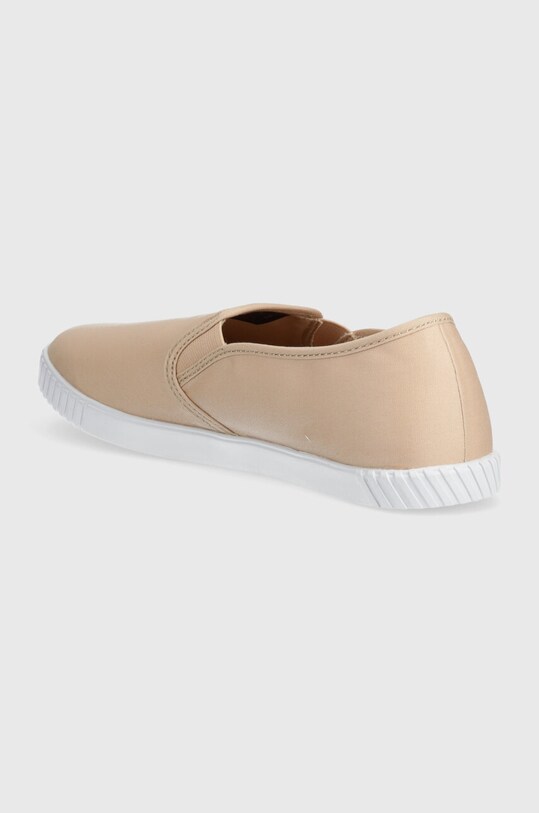 Обувь Кеды Tommy Hilfiger CANVAS SLIP-ON SNEAKER FW0FW07806 бежевый