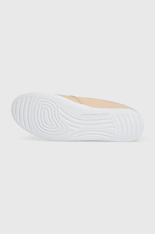 Кеды Tommy Hilfiger CANVAS SLIP-ON SNEAKER FW0FW07806 бежевый