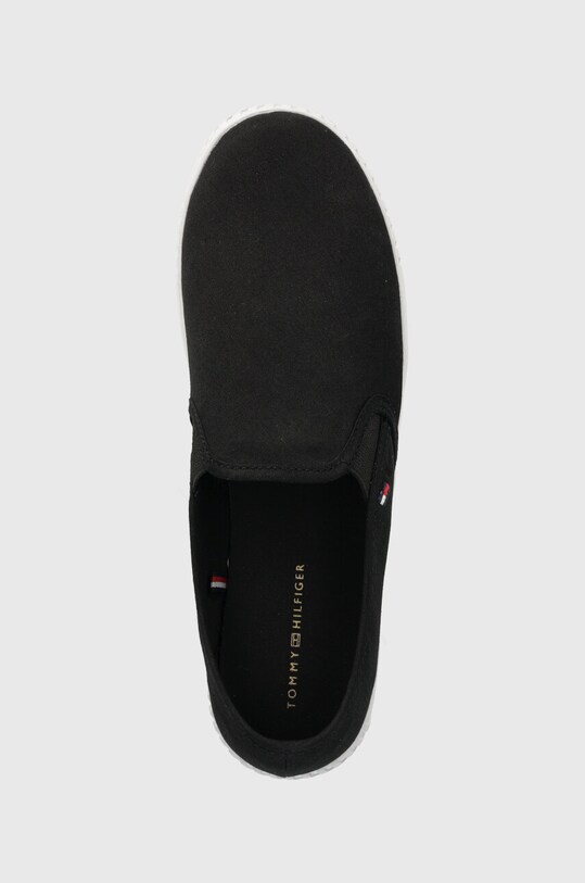 Кеди Tommy Hilfiger CANVAS SLIP-ON SNEAKER чорний FW0FW07806
