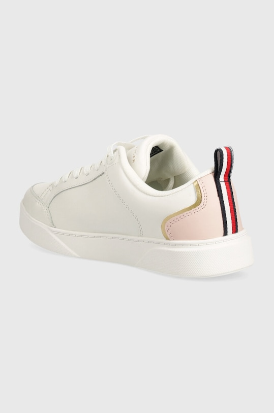Обувь Кожаные кроссовки Tommy Hilfiger SPORTY CHIC COURT SNEAKER FW0FW07814 белый