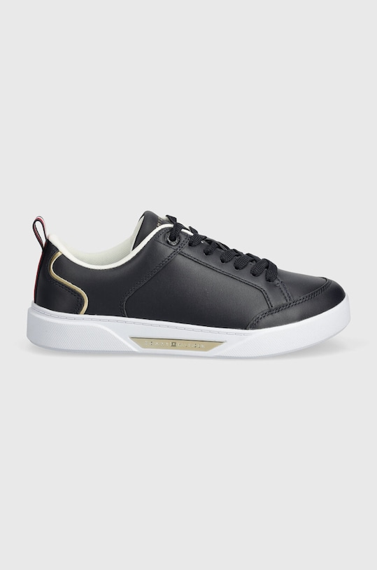 Шкіряні кросівки Tommy Hilfiger SPORTY CHIC COURT SNEAKER FW0FW07814 темно-синій SS24