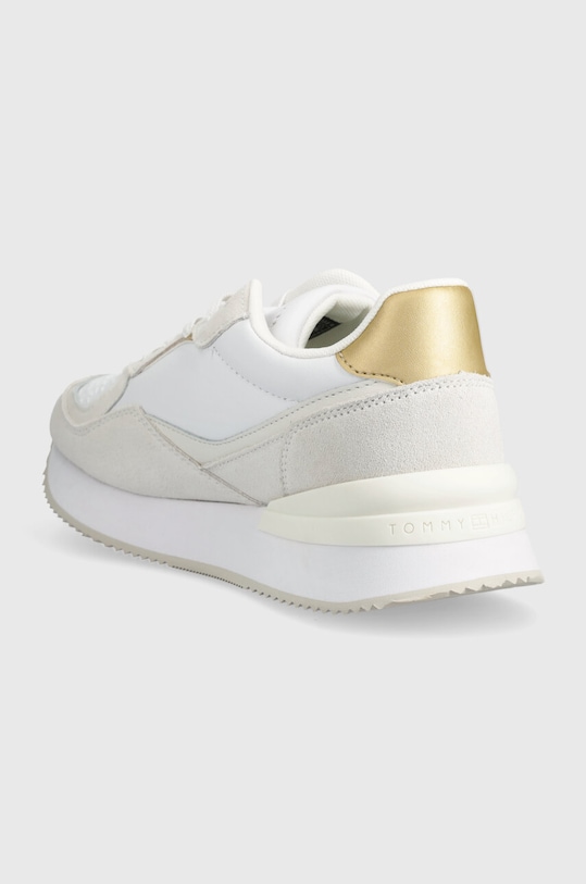 Obuća Kožne tenisice Tommy Hilfiger LUX MONOGRAM RUNNER FW0FW07816 bijela