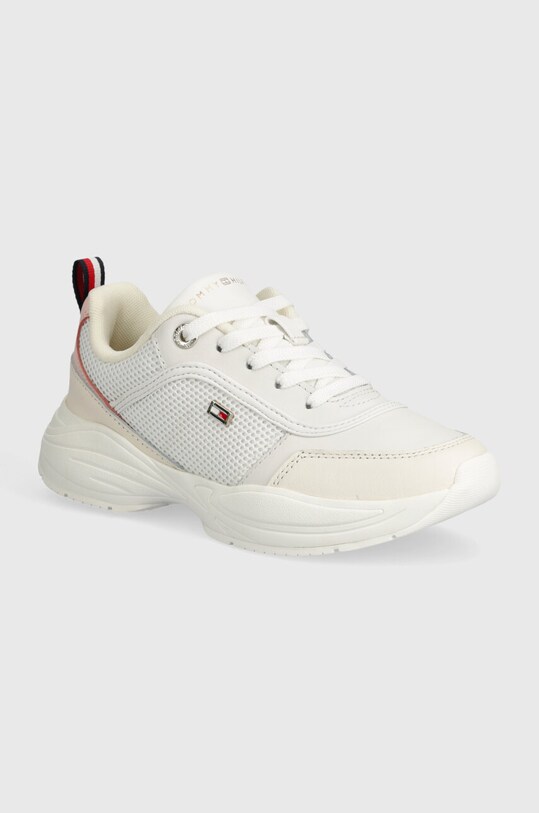 Αθλητικά Tommy Hilfiger CHUNKY RUNNER υφασμάτινο λευκό FW0FW07818