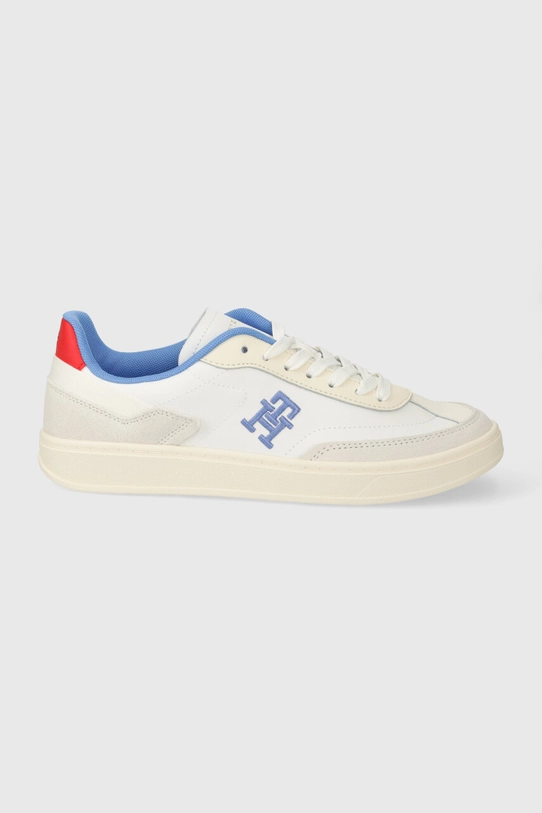 Tenisice Tommy Hilfiger TH HERITAGE COURT SNEAKER brušena koža šarena FW0FW07889