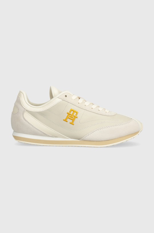 Superge Tommy Hilfiger TH HERITAGE RUNNER Raven bež FW0FW07892